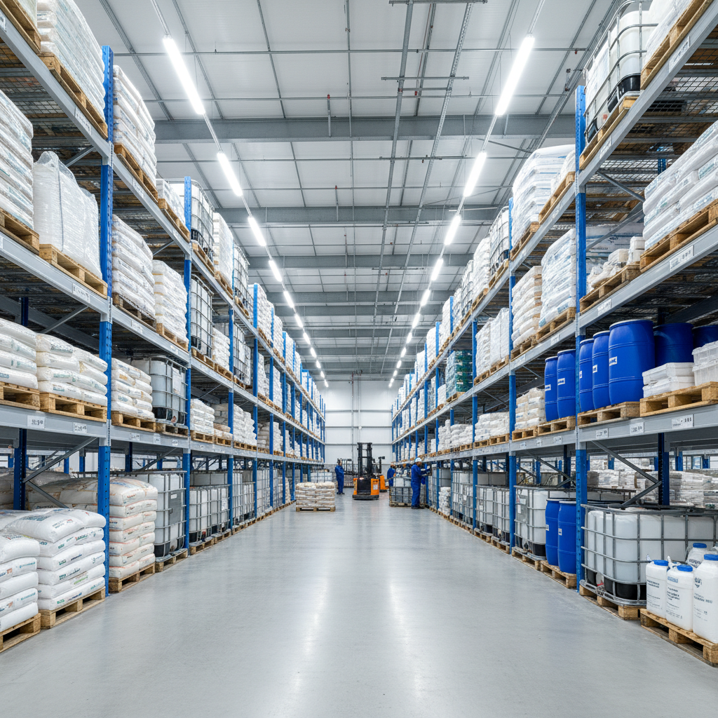 Bulk Ingredient Warehouse - Industrial Supply Chain