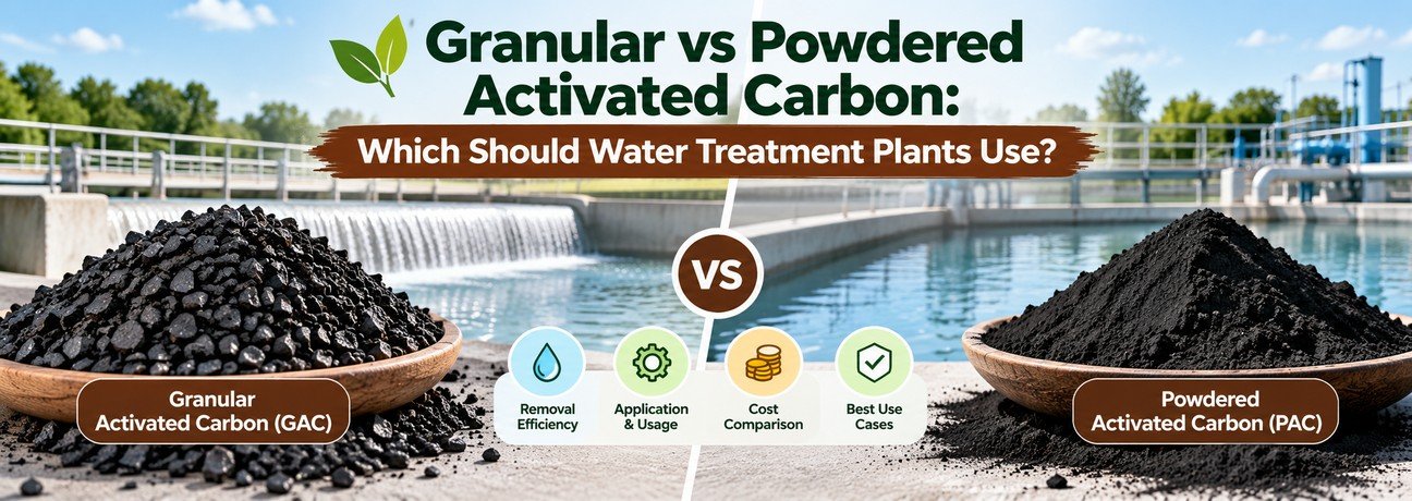 Granular vs powdered activated carbon for water treatment
