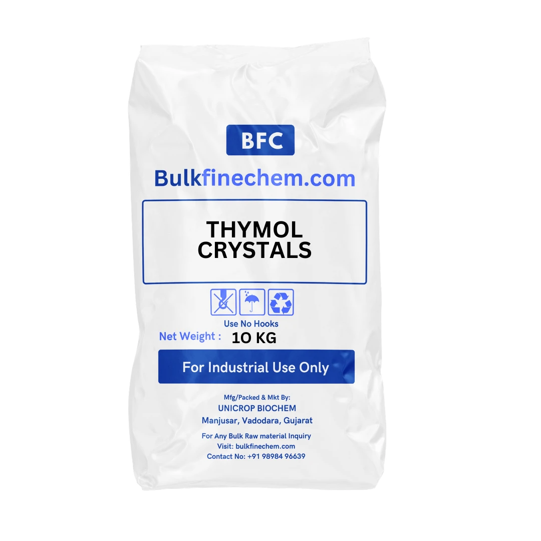 Thymol Crystal Flakes – Natural Aromatic Compound